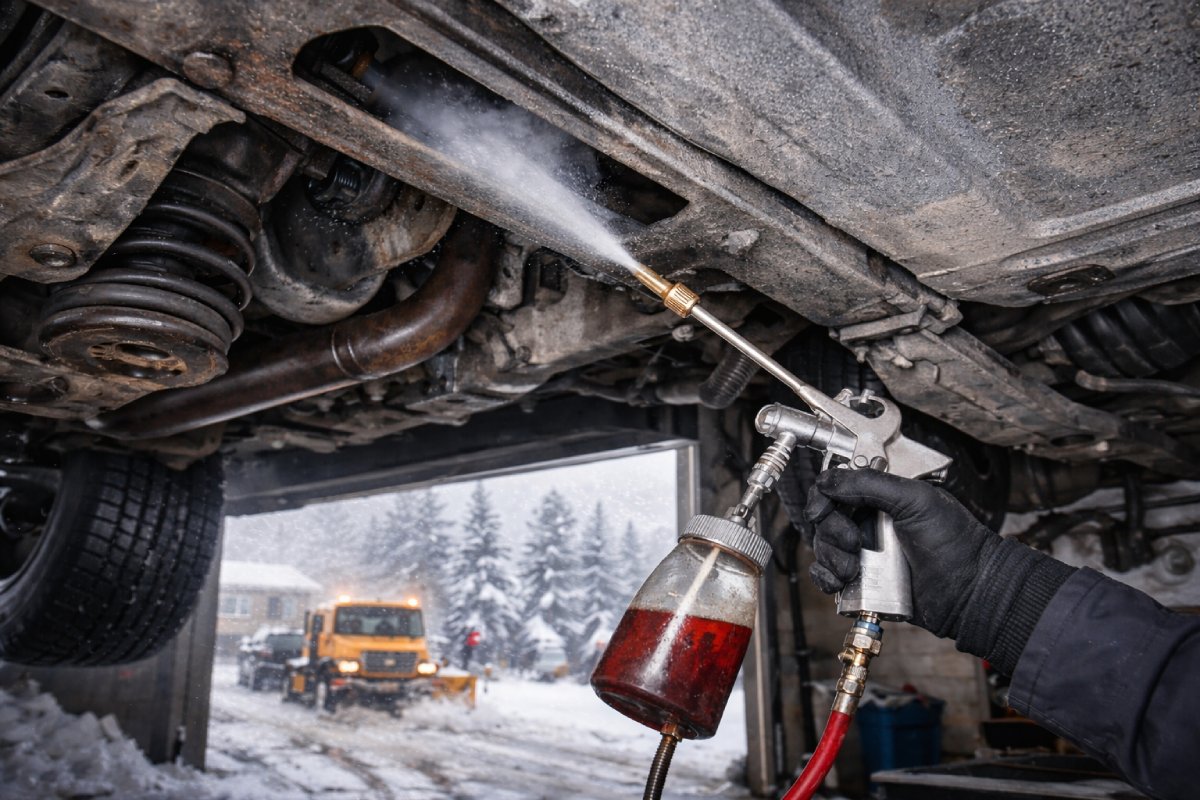 How Rust Check’s Dripless Technology Protects Your Car’s Frame in Cold Canadian Winters